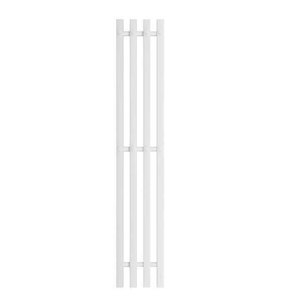 Полотенцесушитель электрический APEXTERMO Sirius SR10113WM 1100x180 с крючками белый матовый
