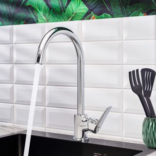 Смеситель для кухни BOOU B8290-28J хром Смеситель для кухни BOOU B8290-28J хром