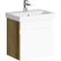 Подвесная тумба под раковину Aqwella Smart SRT0105DB 50 см