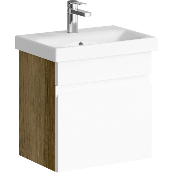Подвесная тумба под раковину Aqwella Smart SRT0105DB 50 см
