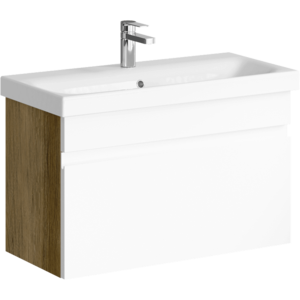Подвесная тумба под раковину Aqwella Smart SRT0108DB 80 см