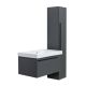 Тумба под раковину La Fenice Cubo FNC-01-ELB-G-80 77.6 см