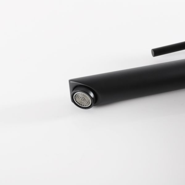 Смеситель высокий для раковины Gid Berlin SS080-BM-D SS080BMD черный матовый