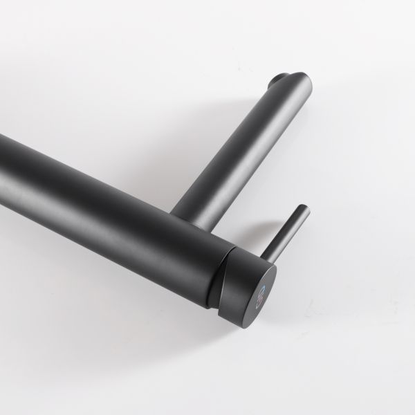 Смеситель высокий для раковины Gid Berlin SS080-BM-D SS080BMD черный матовый