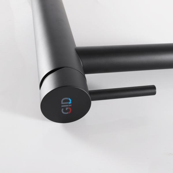 Смеситель высокий для раковины Gid Berlin SS080-BM-D SS080BMD черный матовый