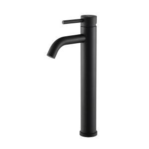 Смеситель высокий для раковины Gid Inga SS096-BM-D SS096BMD черный матовый