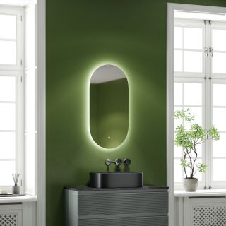 Зеркало с подсветкой Sancos Овал (Oval) OV45C 45 см