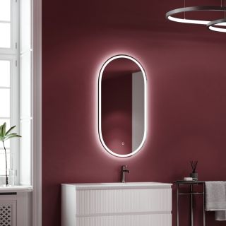 Зеркало с подсветкой Sancos Овал (Oval) OV55F 55 см