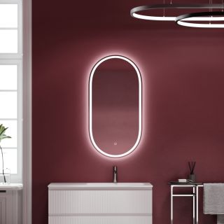 Зеркало с подсветкой Sancos Овал (Oval) OV55F 55 см