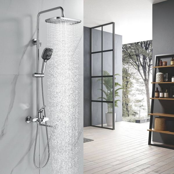 Душевая стойка Shevanik S6236 хром Душевая стойка Shevanik S6236 хром