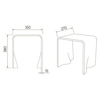 Стул для душа Veconi ST-AC-1TС, 350*270*380, разноцветный Стул для душа Veconi ST-AC-1TС, 350*270*380, разноцветный