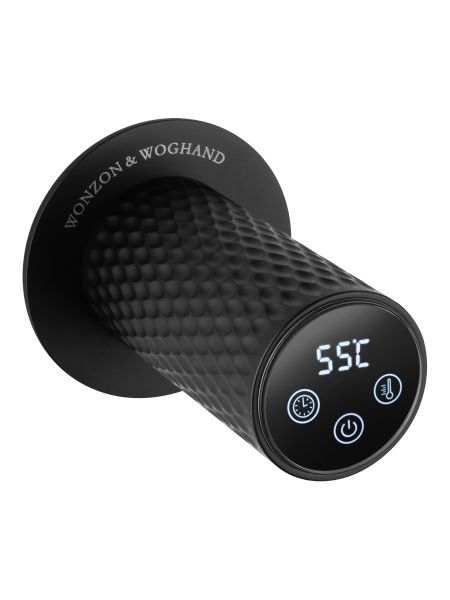 Полотенцесушитель электрический встраиваемый Wonzon & Woghand M?nchen WW-A355-MB 52x70 см с внутренней частью чёрный матовый