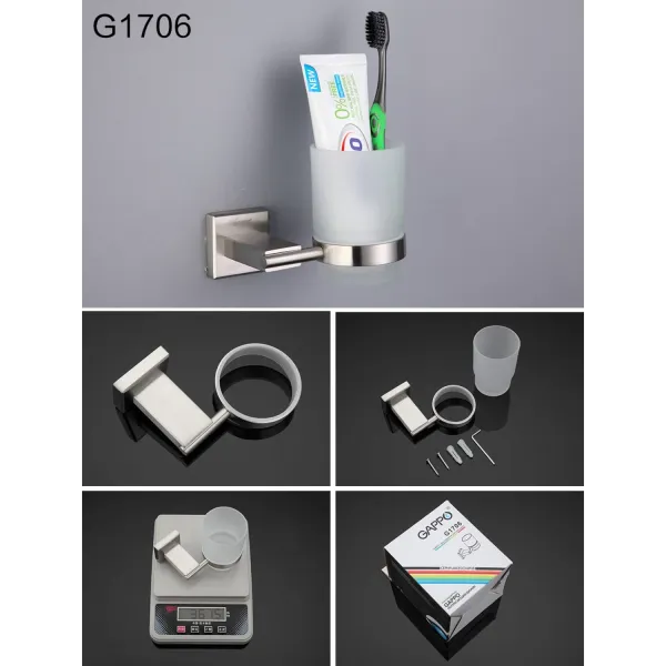 Стакан Gappo G1706 хром