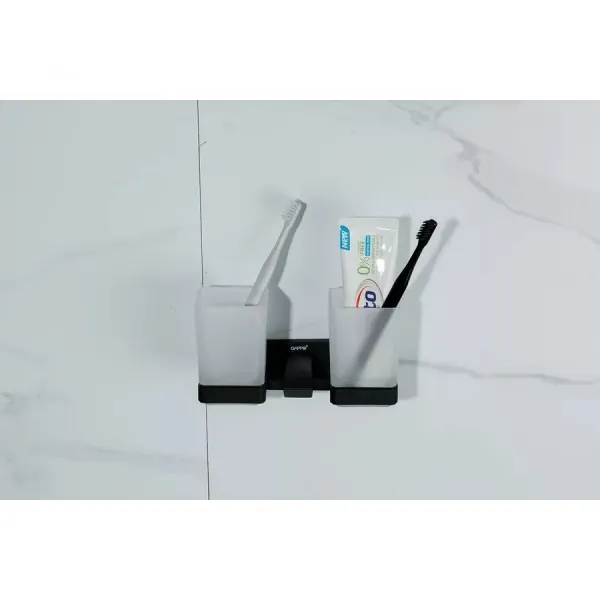 Стакан двойной Gappo G0708-6 чёрный