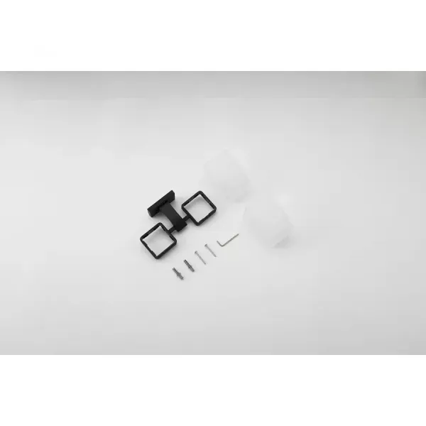 Стакан двойной Gappo G0708-6 чёрный