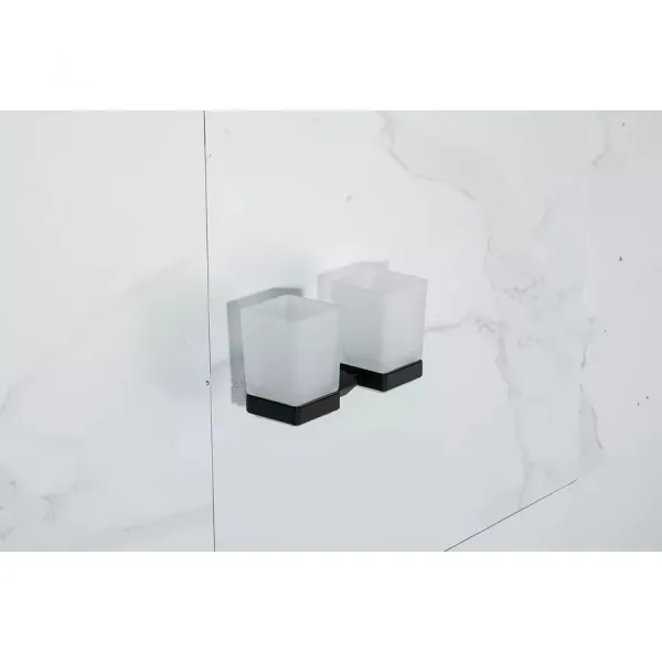 Стакан двойной Gappo G0708-6 чёрный