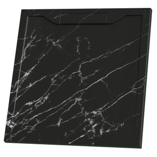 Душевой поддон RGW STE MB 52341099-14 90x90 см чёрный мрамор