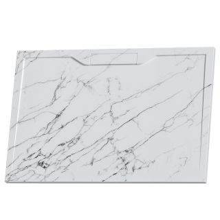 Душевой поддон RGW STE MW 52342810-15 80x100 см белый мрамор
