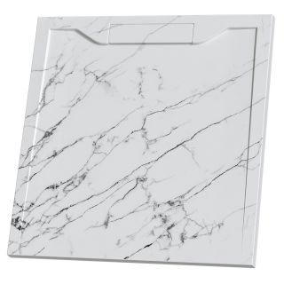 Душевой поддон RGW STE MW 52341099-15 90x90 см белый мрамор