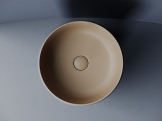 Раковина Ceramicanova Элемент (Element) CN6073MC 36 см капучино матовый