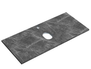 Столешница для ванной комнаты Sancos TT100A1X 100см с отверстием под смеситель black sky