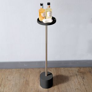 Стойка для ванной комнаты ABBER Stein AS1634MB чёрный матовый
