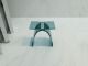 Стульчик для ванной ABBER Kristall AT1739Aquamarin бирюзовый