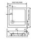Поддон для душа RGW STYLE KV 900х900х220