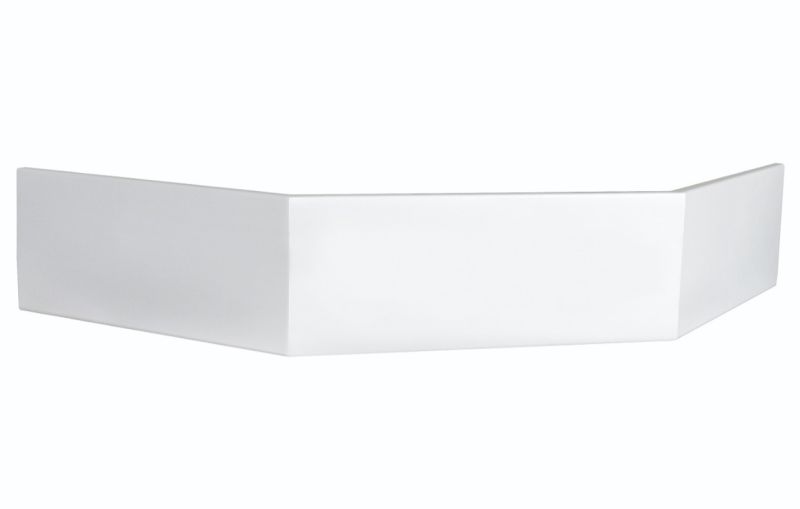 Экран для душевого поддона RGW LUX 16230111-13 100x100см белый Экран для душевого поддона RGW LUX 16230111-13 100x100см белый