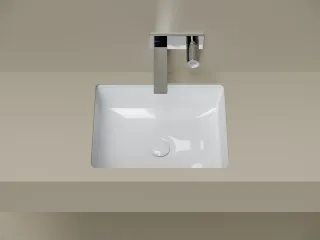 Раковина встраиваемая снизу Ceramicanova Эра (Era) CN7033 50 см белый