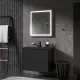 Комплект для ванной комнаты AM.PM Gem BK90GN подвесной