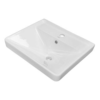 Тумба с раковиной Azario Lotos CS00094662 50 см белый глянец