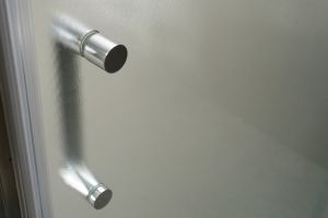 Душевой уголок квадратный, хром BelBagno UNO-195-A-2-90-P-Cr