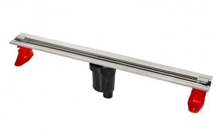 Душевой лоток Berges Super Slim 090078 50см хром матовый Душевой лоток Berges Super Slim 090078 50см хром матовый