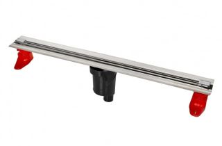 Душевой лоток Berges Super Slim 091078 50см хром глянец Душевой лоток Berges Super Slim 091078 50см хром глянец