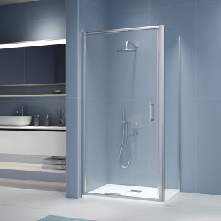 Душевой уголок RGW SV-145-2 SV-05-2 + Z-050-3 7032145209-11 100x90 см профиль хром стекло прозрачное