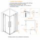 Душевой уголок RGW SV-33 06323399-11 90x90 см профиль хром стекло прозрачное