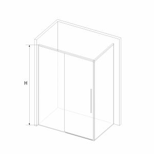 Душевой уголок RGW SV-42B (SV-12B + Z-050-2B) 32324292-014 120x90см чёрный