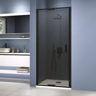 Душевая дверь RGW SV-05-2B 703205210-34 100 см профиль чёрный стекло тонированное