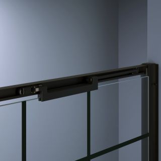 Душевая дверь RGW SV-05-2B 703205210-194 100 см профиль чёрный стекло прозрачное