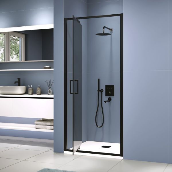 Душевая дверь RGW SV-05-2B 703205210-34 100 см профиль чёрный стекло тонированное