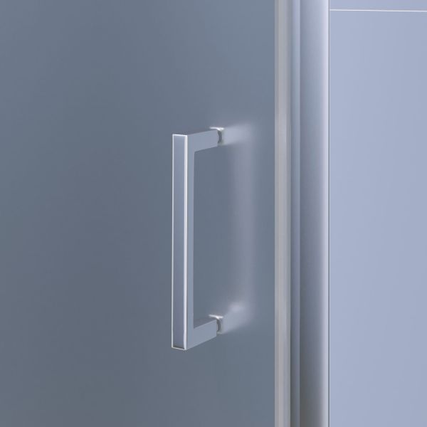 Душевая дверь RGW SV-05-2 703205210-201 100 см профиль хром стекло прозрачное с матовой полосой