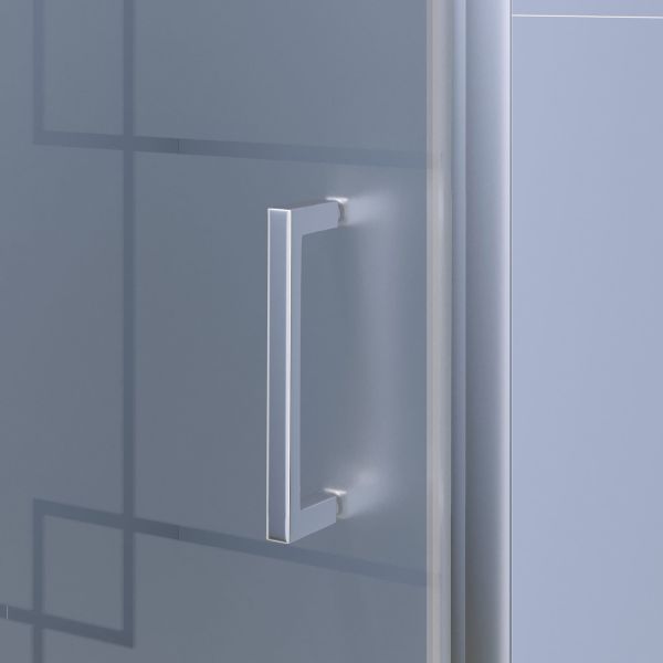 Душевая дверь RGW SV-05-2 703205209-181 90 см  профиль хром стекло матовое