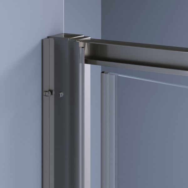 Душевая дверь RGW SV-05-2Gr 703205208-110 80 см профиль серый стекло прозрачное