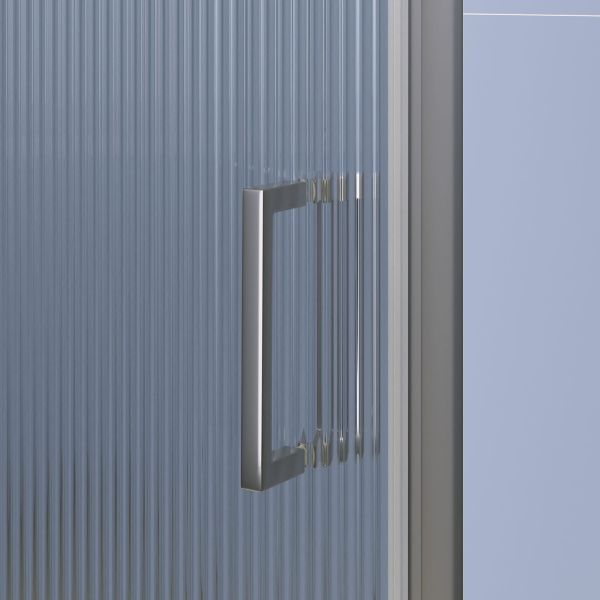 Душевая дверь RGW SV-05-2Gr 703205209-1510 90 см профиль серый стекло ребристое