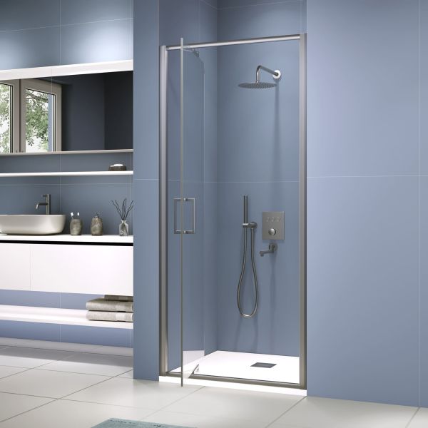 Душевая дверь RGW SV-05-2Gr 703205208-110 80 см профиль серый стекло прозрачное