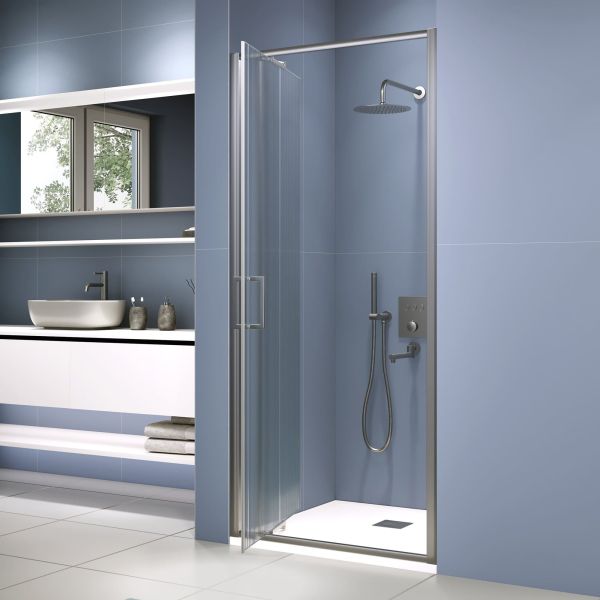 Душевая дверь RGW SV-05-2Gr 703205209-1510 90 см профиль серый стекло ребристое