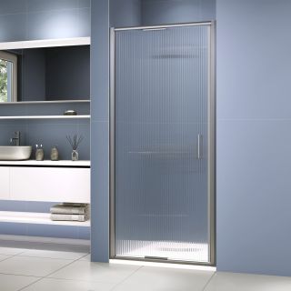 Душевая дверь RGW SV-05-2Gr 703205208-1510 80 см профиль серый стекло ребристое