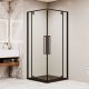 Душевой уголок RGW SV-33B 06323388-14 80x80 см профиль чёрный стекло прозрачное
