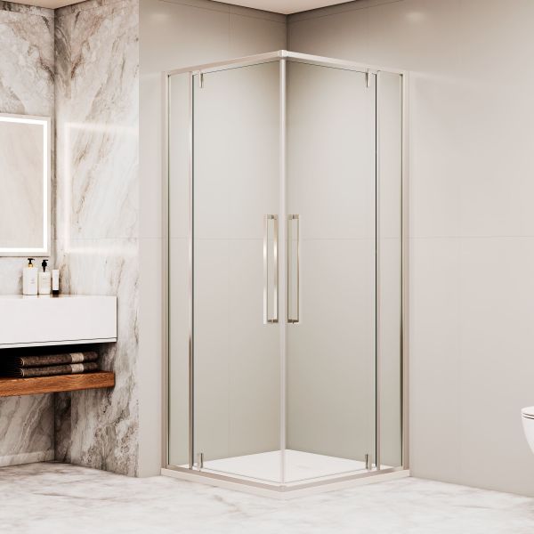 Душевой уголок RGW SV-33 06323399-11 90x90 см профиль хром стекло прозрачное